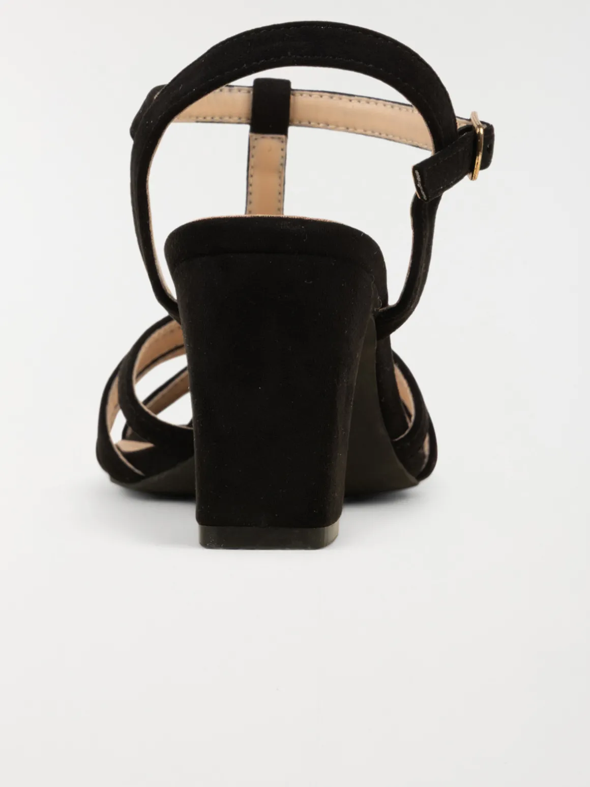 Sandales noires femme à talons (36-41)