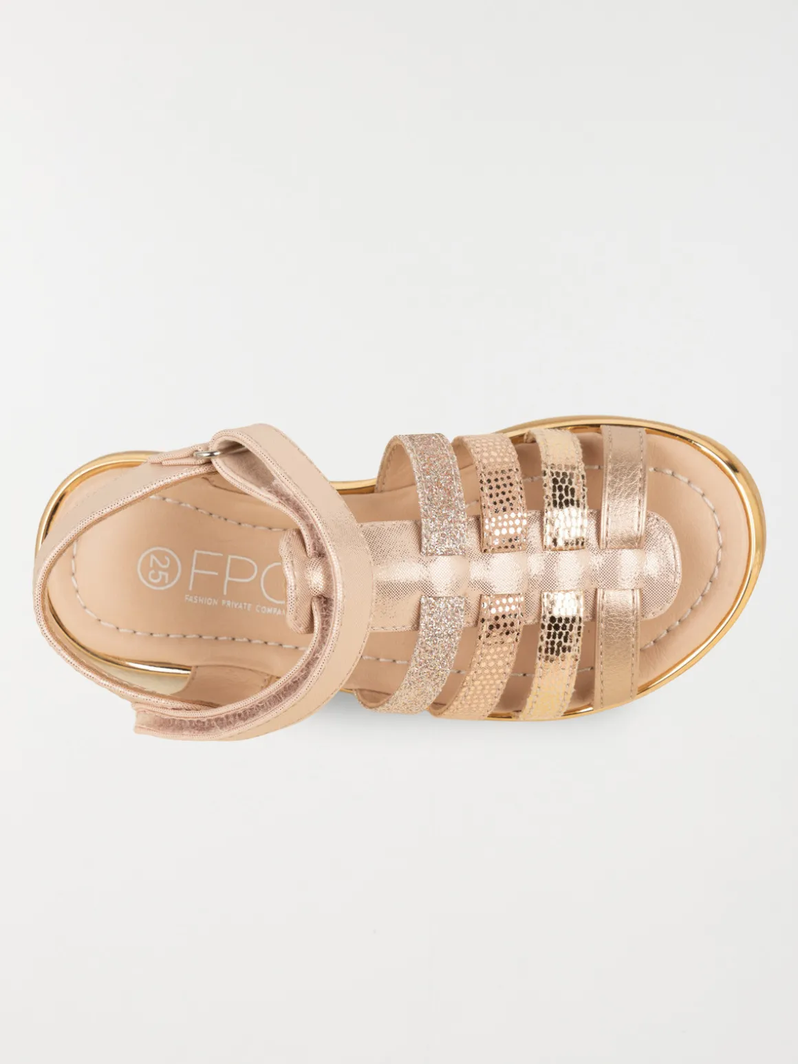 Sandales pailletées fille (24-30)