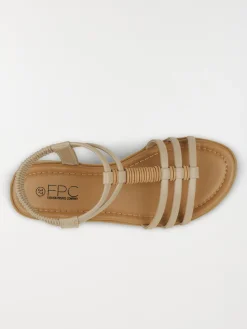 Sandales perles bois femme (36-41)