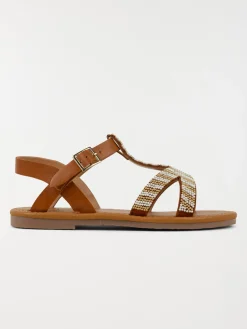 Sandales perles fille (24-30)