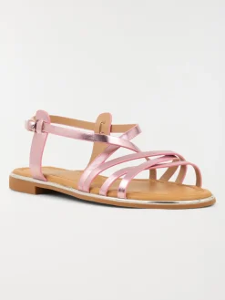Sandales plates violettes femme (36-41)