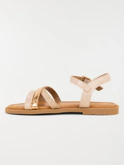 Sandales roses brides fille (24-30)
