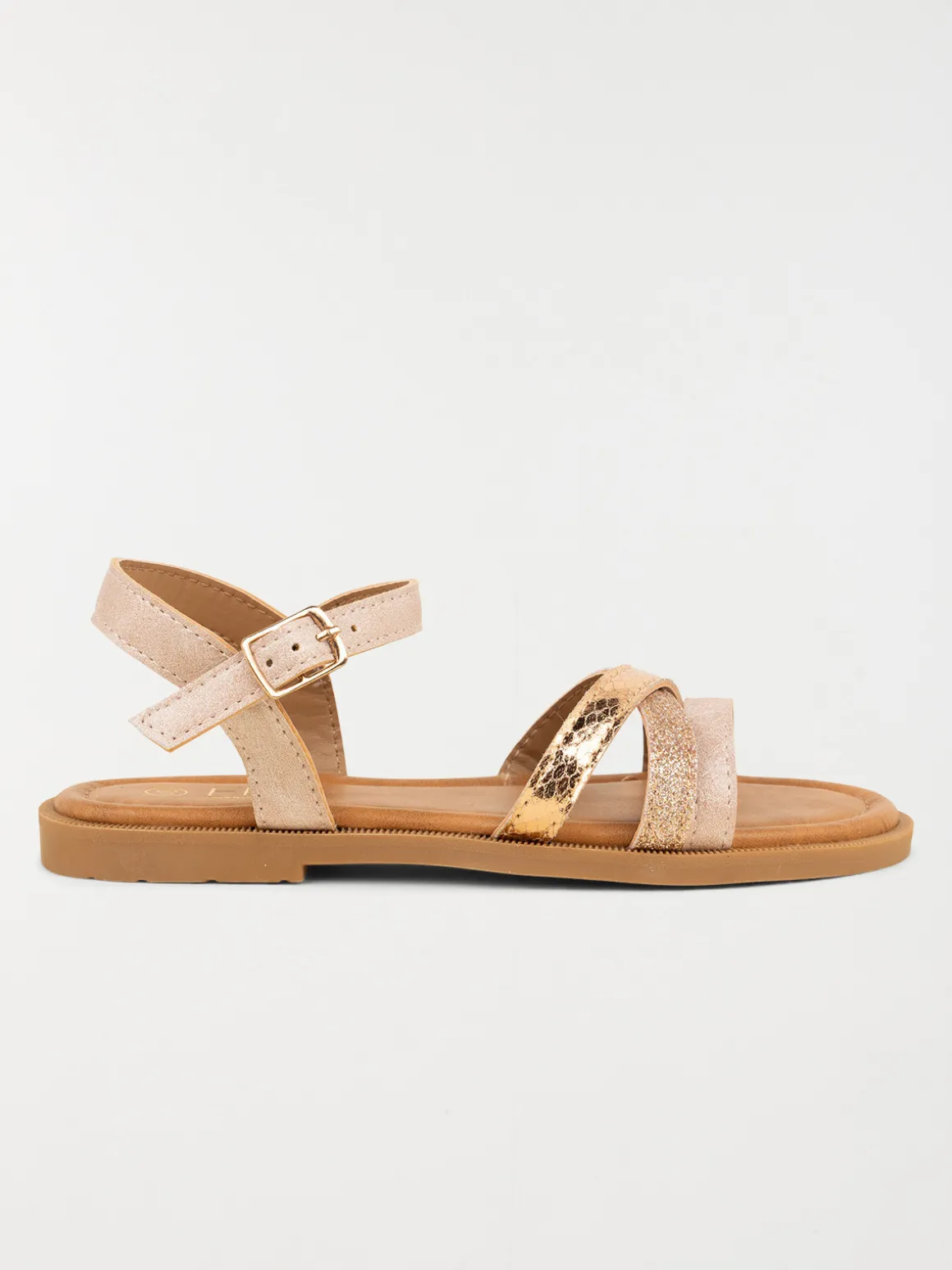 Sandales roses brides fille (24-30)