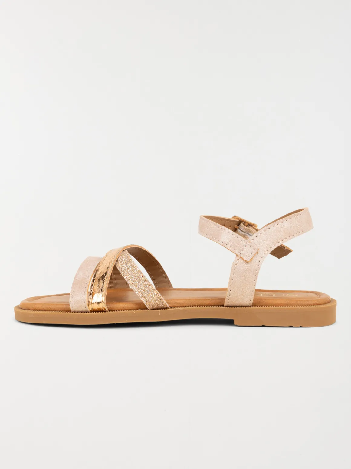 Sandales roses brides fille (31-36)