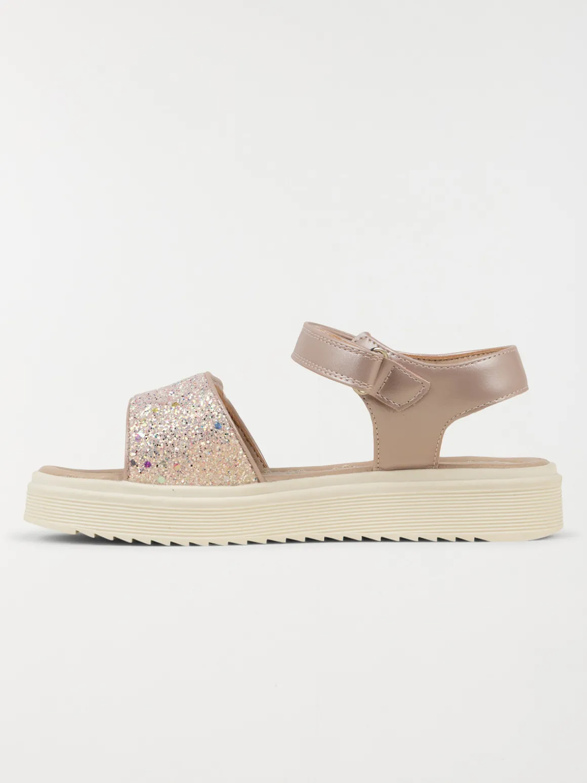 Sandales roses pailletées fille (25-30)