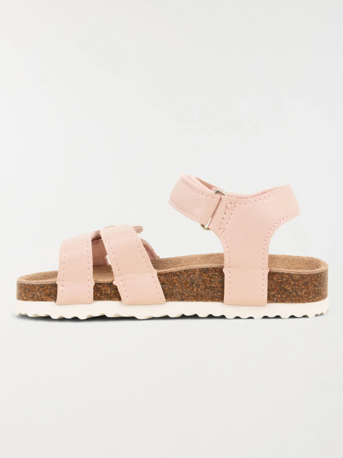 Sandales roses étoile fille (24-30)