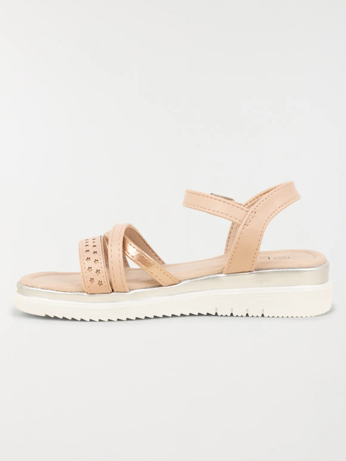 Sandales roses étoiles fille (31-36)