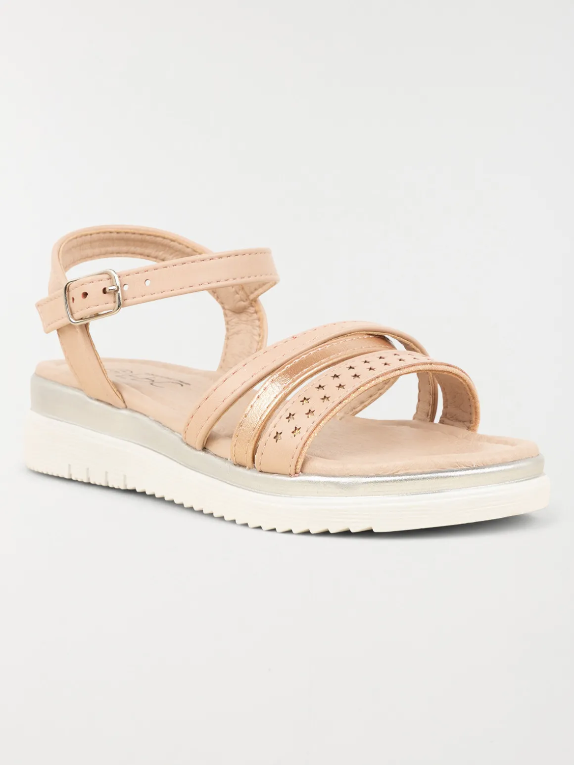 Sandales roses étoiles fille (31-36)