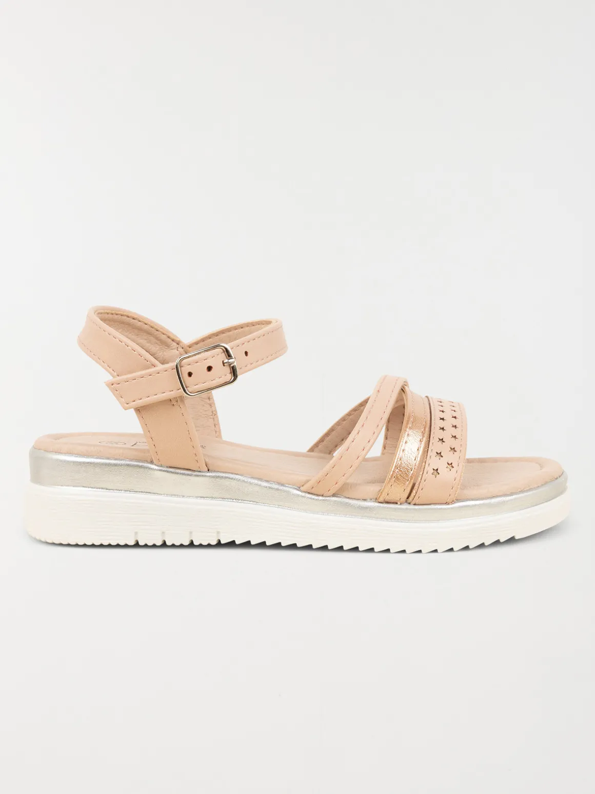 Sandales roses étoiles fille (31-36)