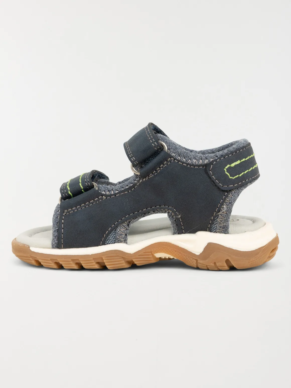 Sandales scratchs navy garçon (19-23)