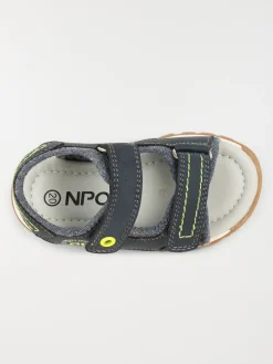 Sandales scratchs navy garçon (19-23)
