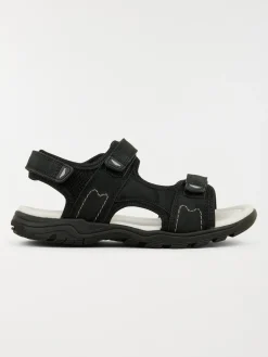 Sandales scratchs noir garçon (33-39)