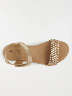 Sandales semelle compensée femme (36-41)