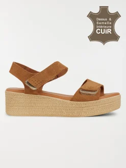 Sandales talon compensé femme (36-41)
