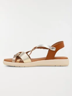 Sandales tricolores femme (36-41)