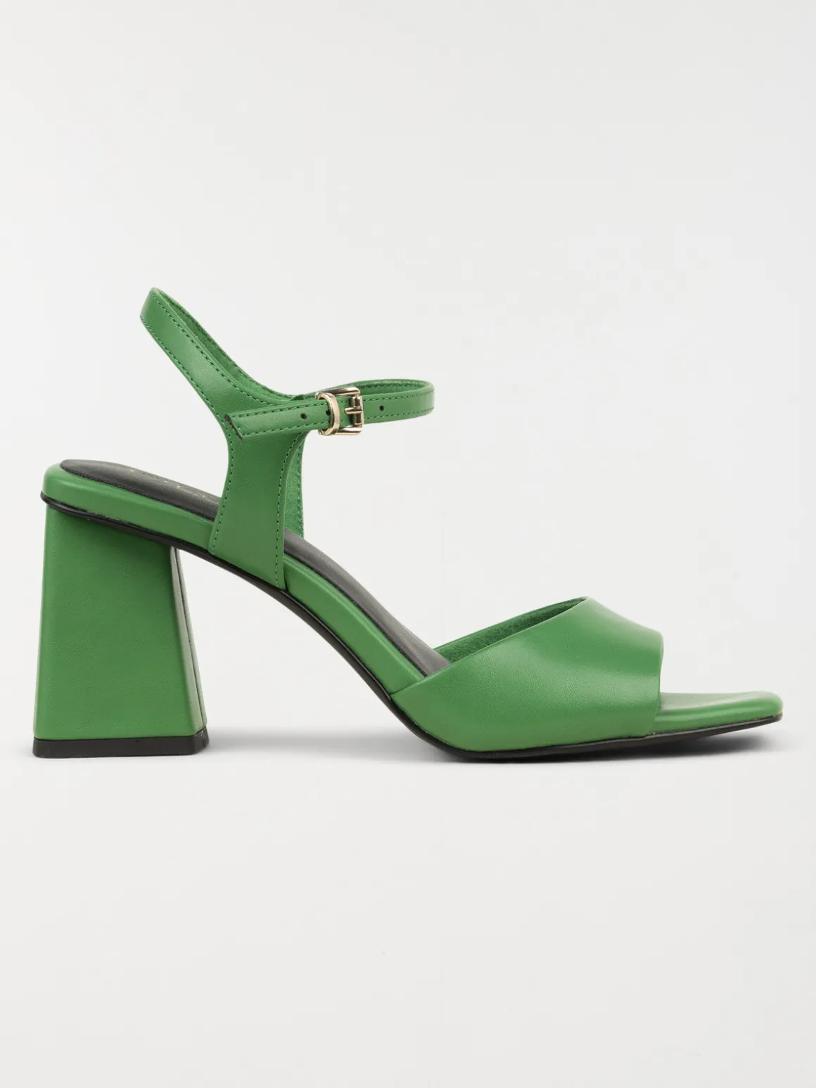 Sandales vertes à talon femme (37-40)