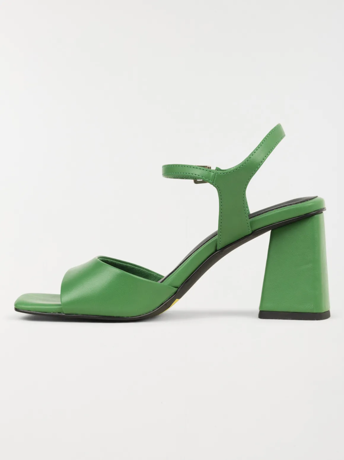 Sandales vertes à talon femme (37-40)