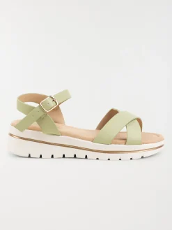 Sandales vertes fille (31-35)