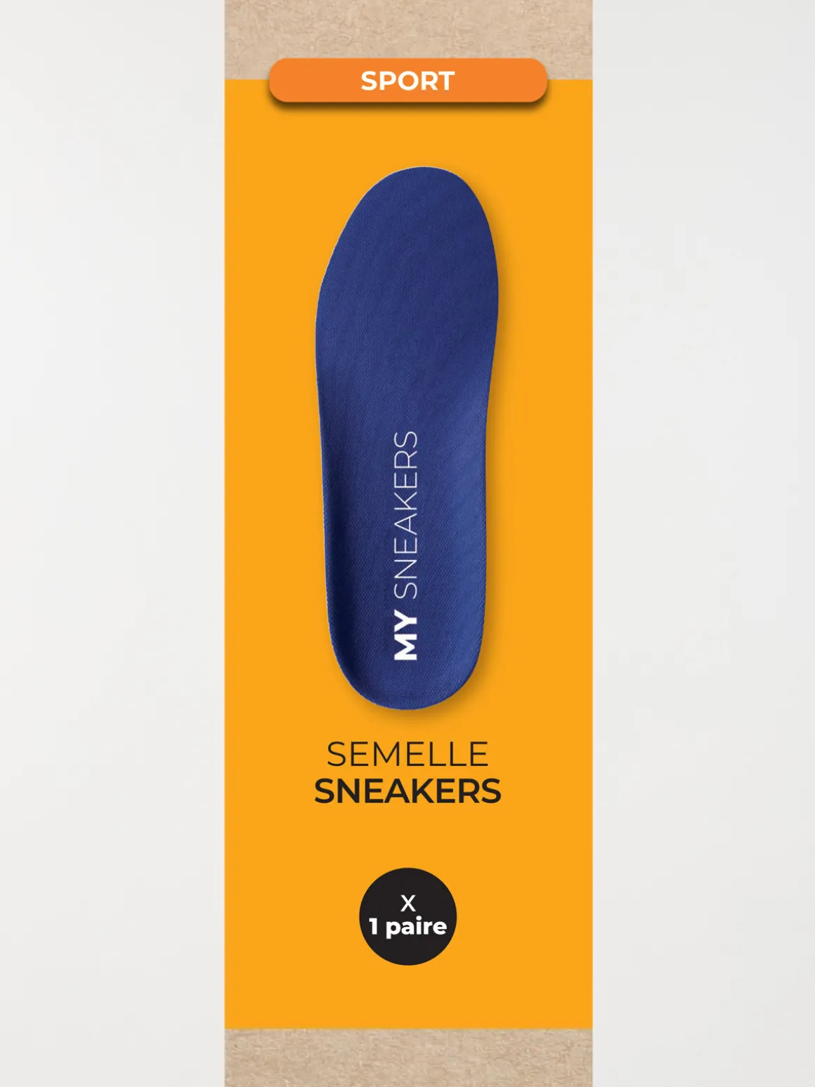 Semelle sneakers sport (36-45)
