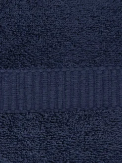 Serviette de toilette bleu nuit 50x90 cm