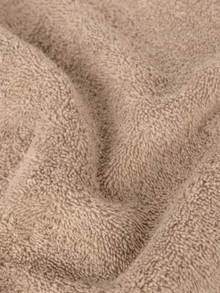 Serviette de toilette taupe 50 x 90 cm