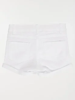 Short basique blanc fille (3-12A)