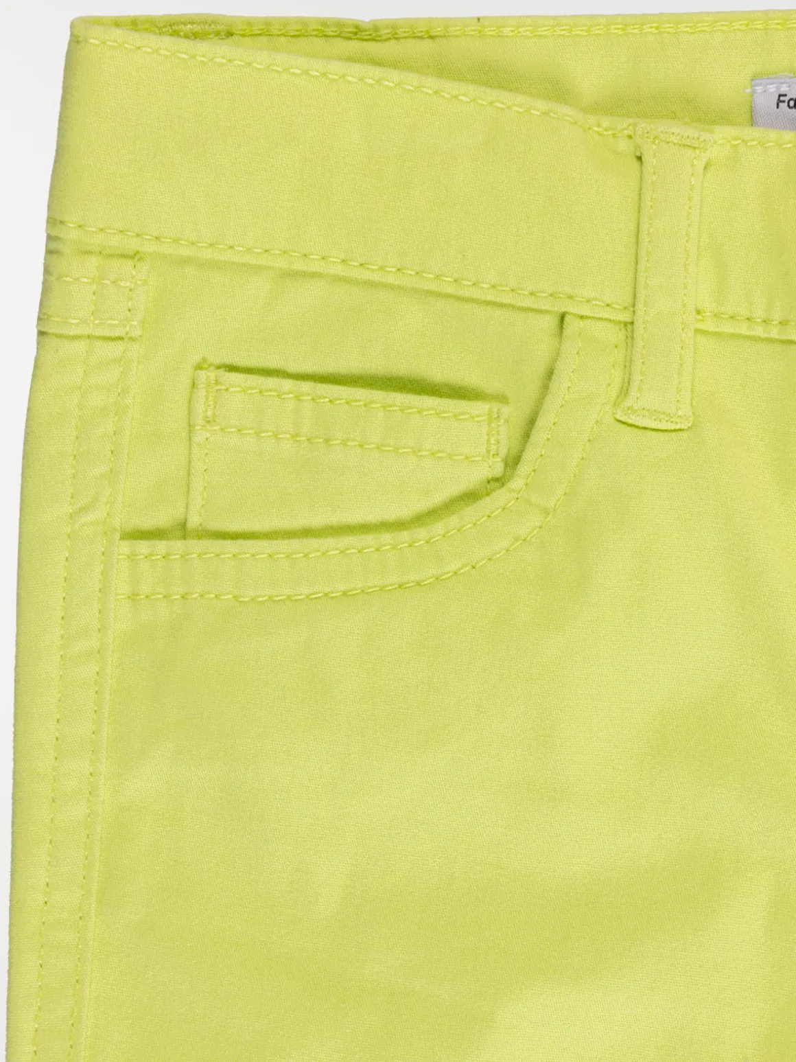 Short basique citron fille (3-12A)
