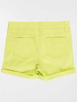Short basique citron fille (3-12A)