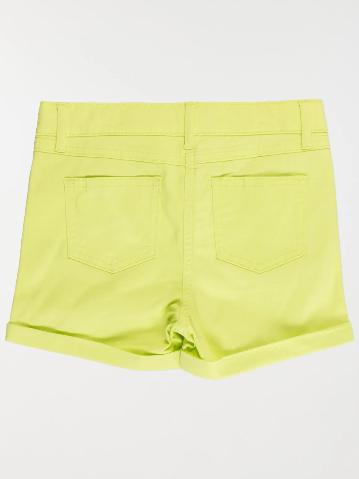 Short basique citron fille (3-12A)