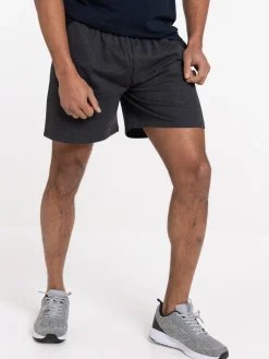 Short basique gris anthracite homme