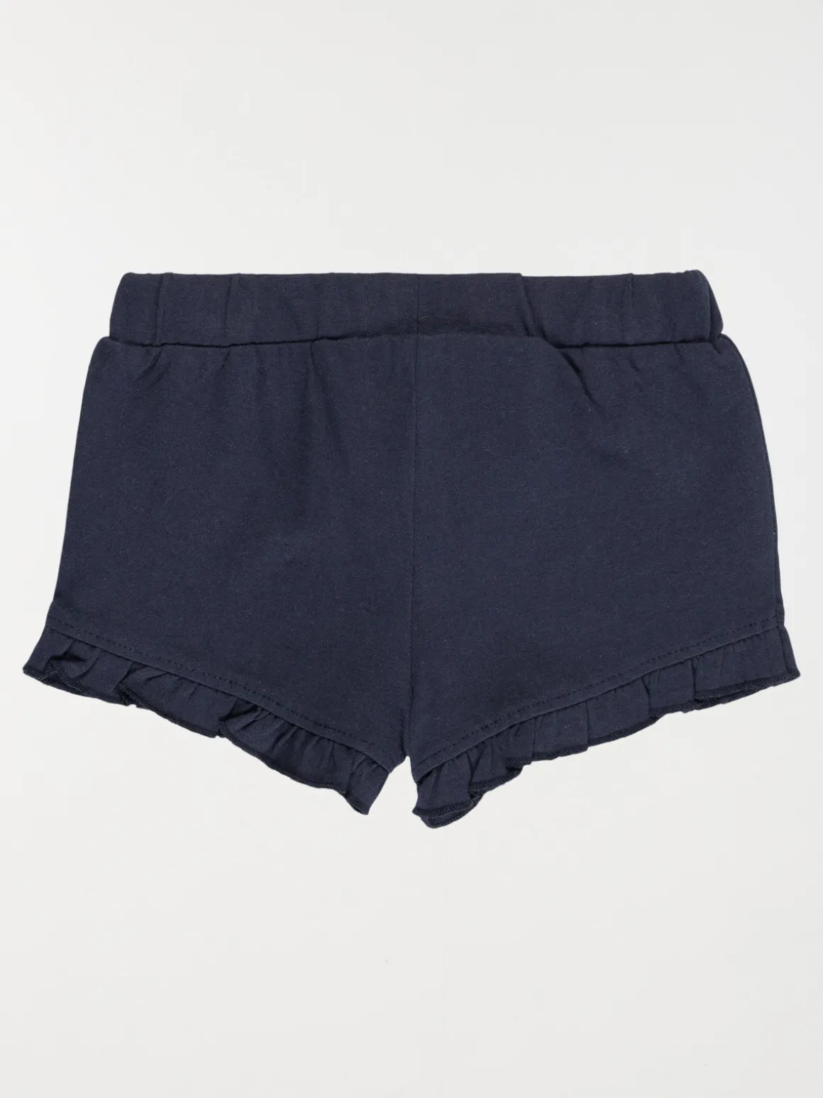 Short basique marine fille (3-36M)