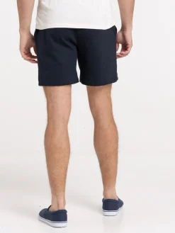 Short basique marine navy homme