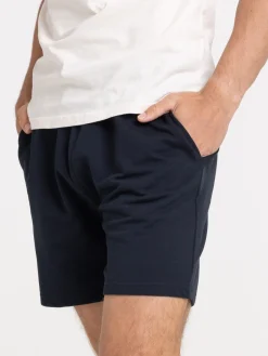 Short basique marine navy homme