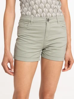 Short basique mousse clair femme