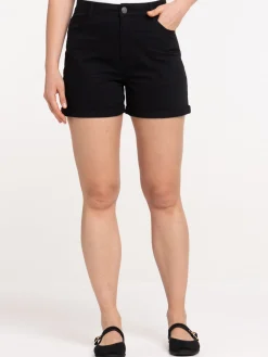Short basique noir femme