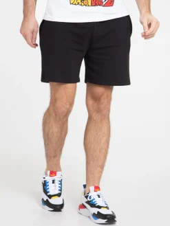 Short basique noir homme