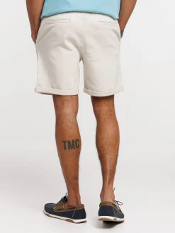 Short beige clair homme