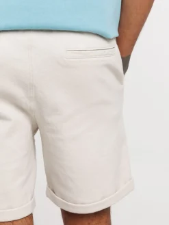 Short beige clair homme