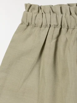Short broderie sauge fille (3-24M)