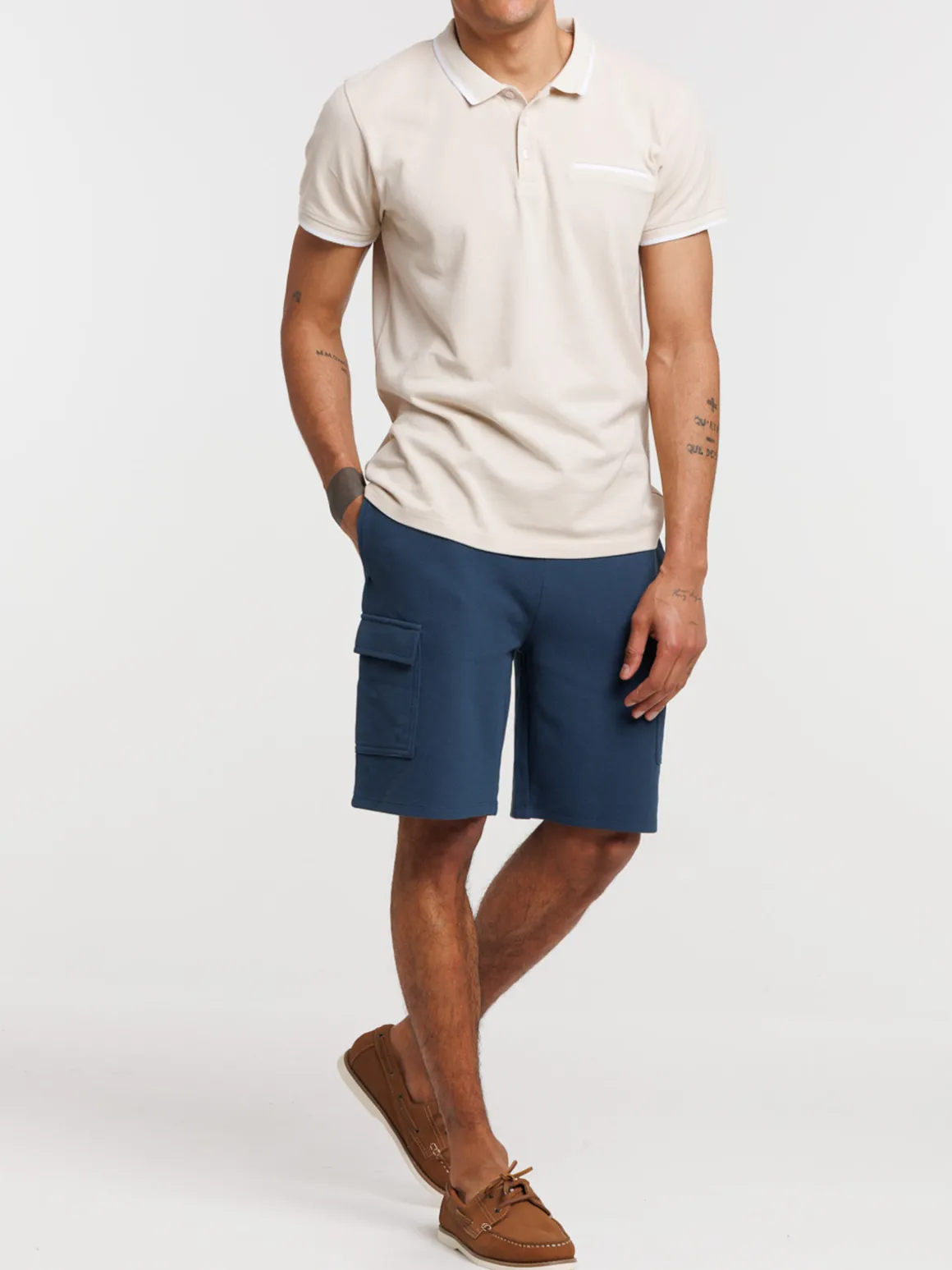 Short cargo homme