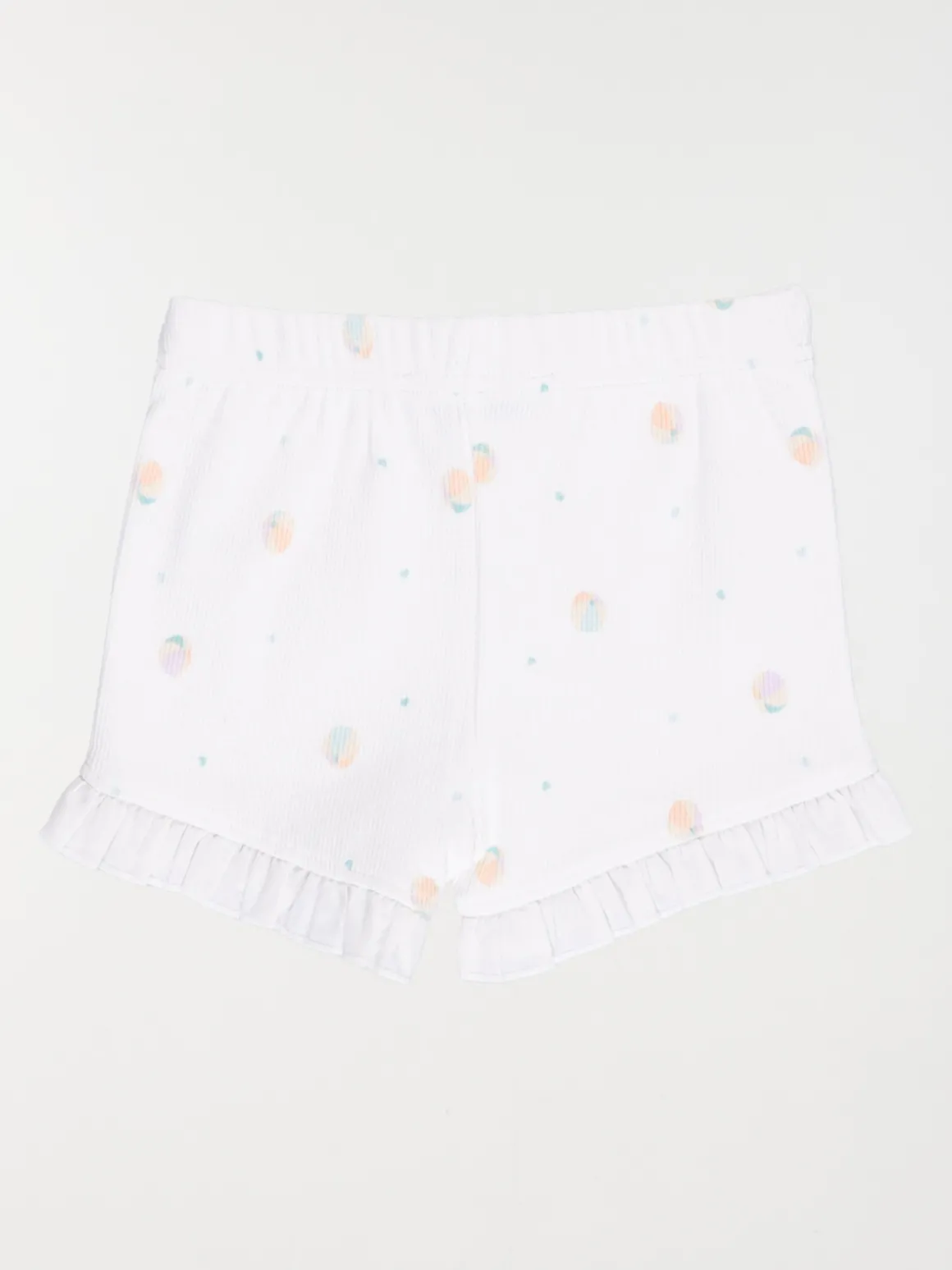 Short coeur et ballon fille (3-36M)