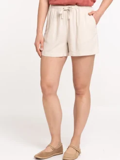 Short coloris naturel femme