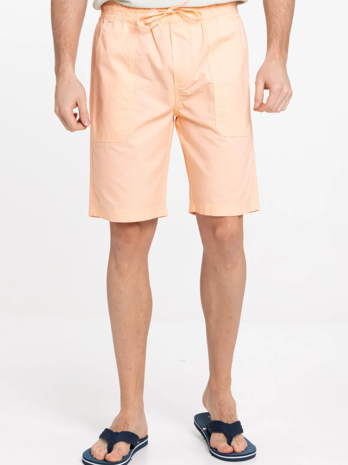 Short corail clair homme