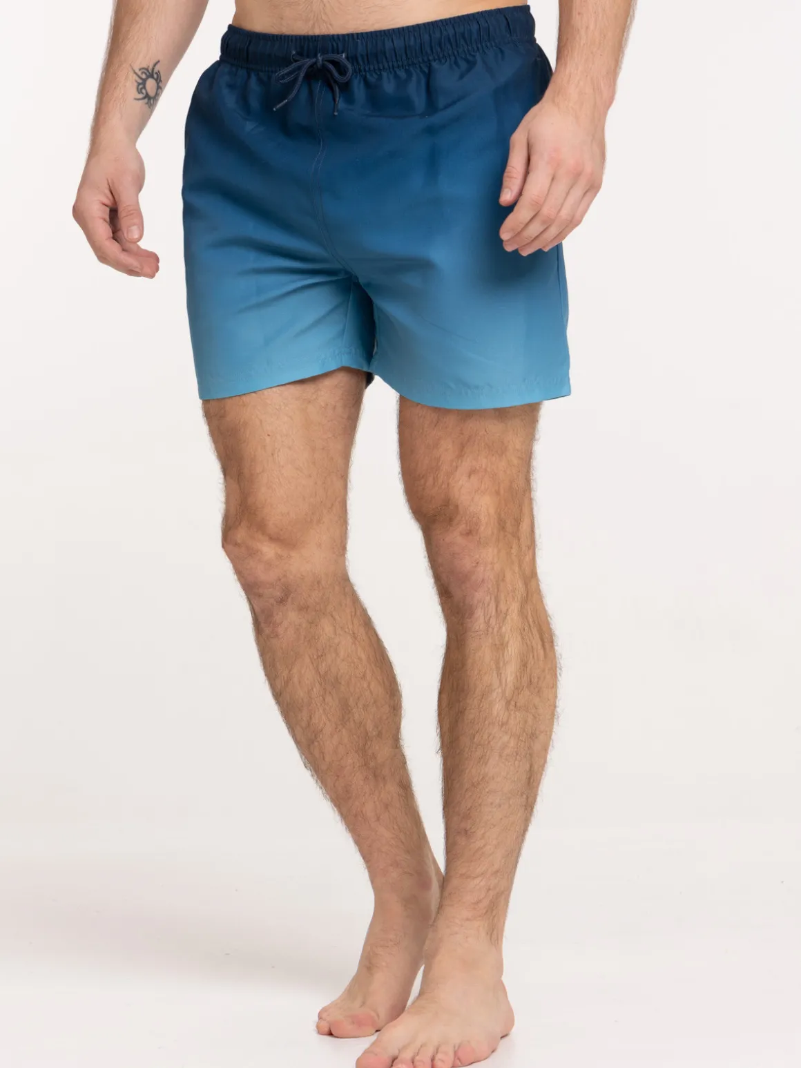 Short de bain dégradé de couleur homme
