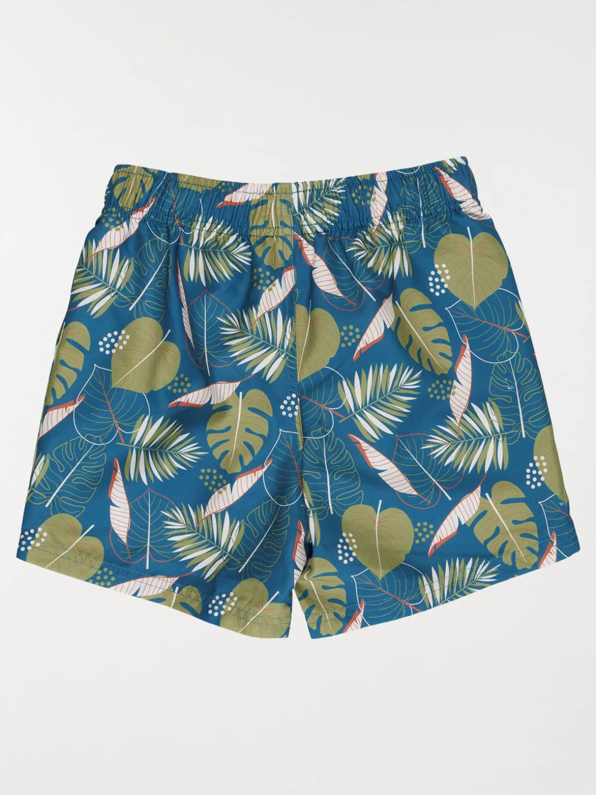 Short de bain feuillage garçon (3-12A)