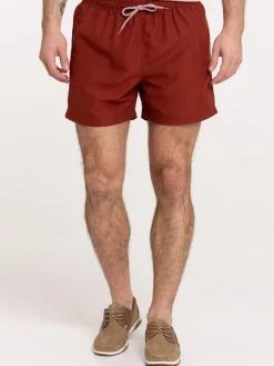 Short de bain rougie homme
