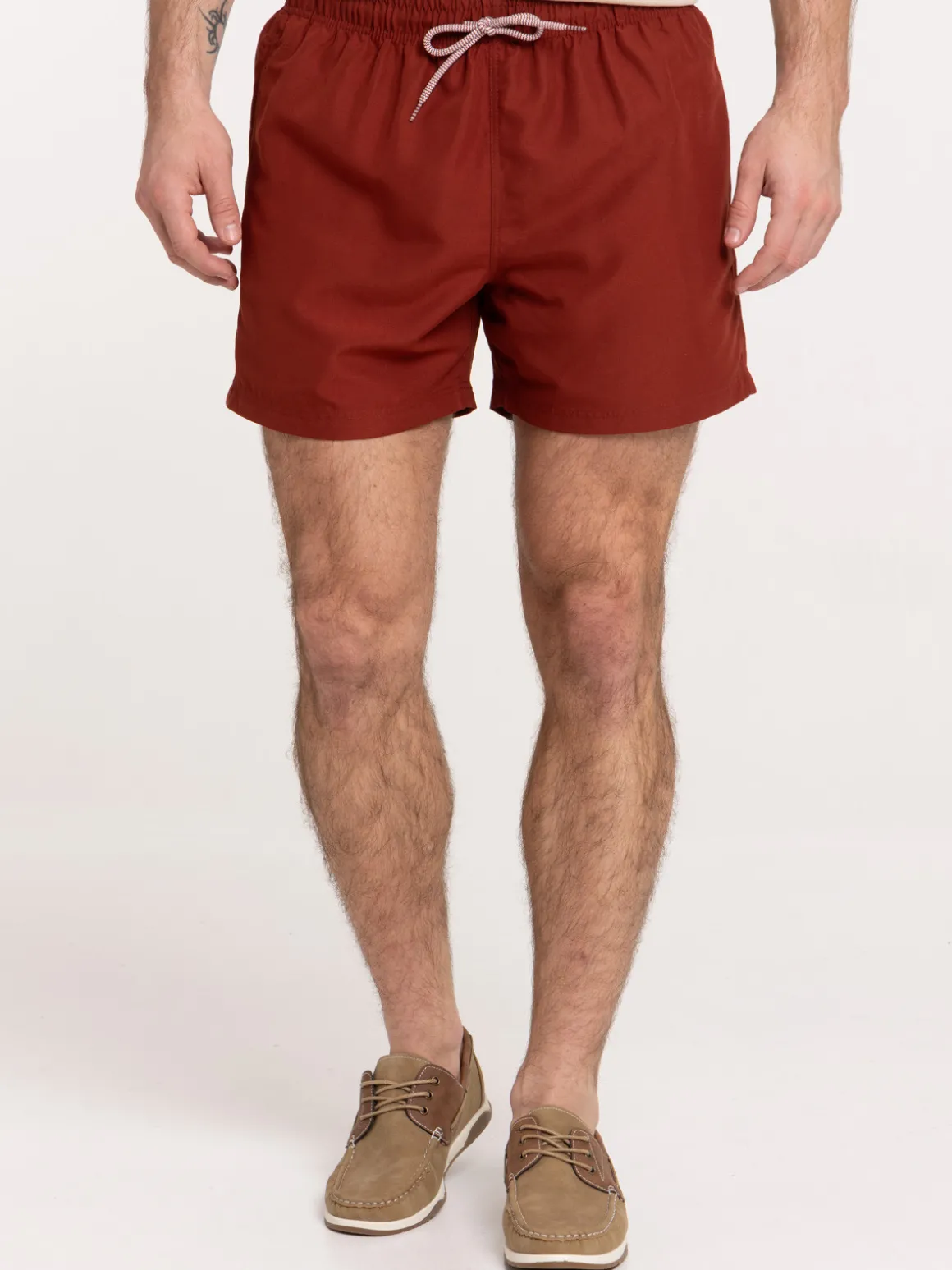 Short de bain rougie homme