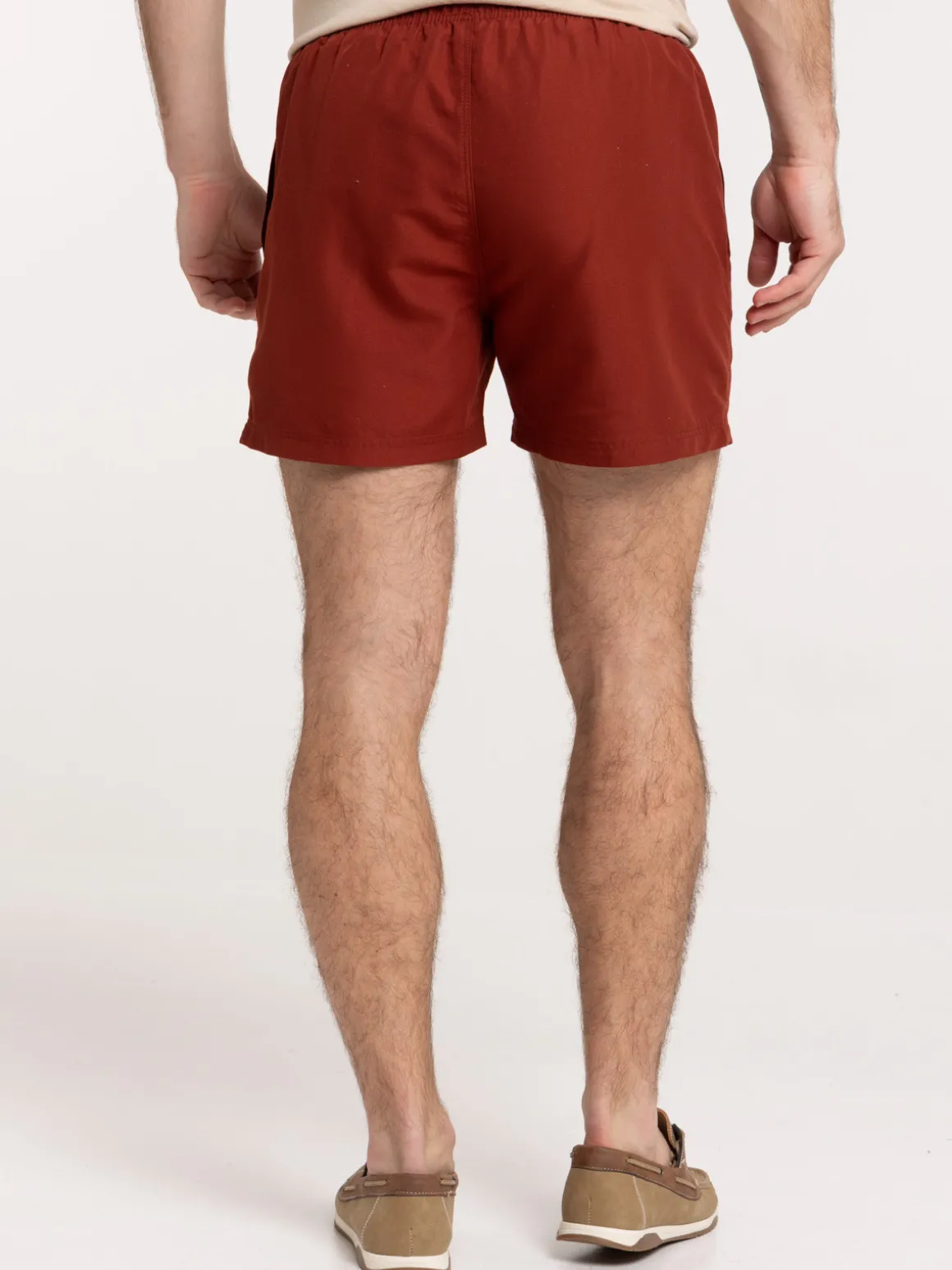 Short de bain rougie homme