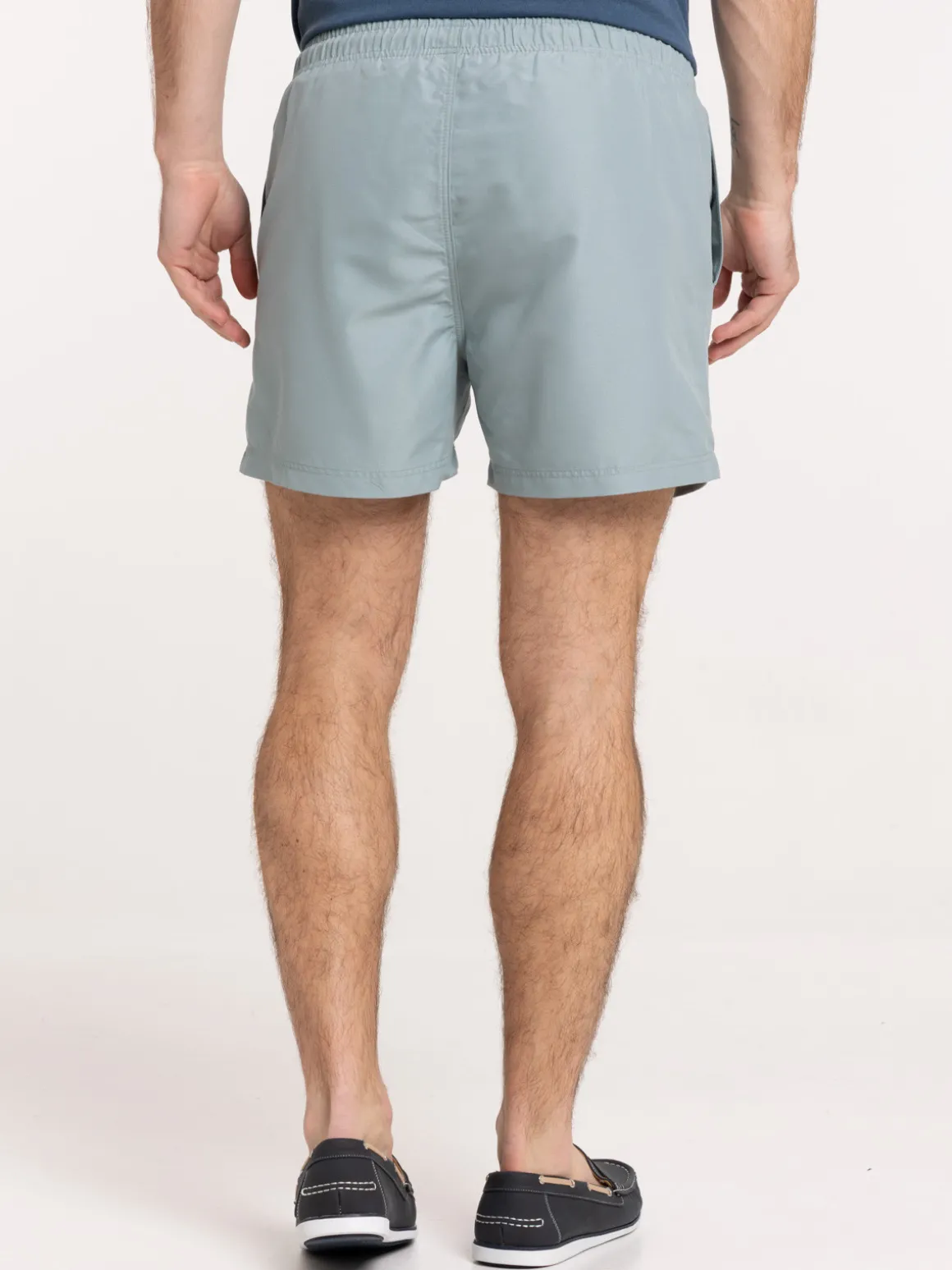 Short de bain silver blue homme