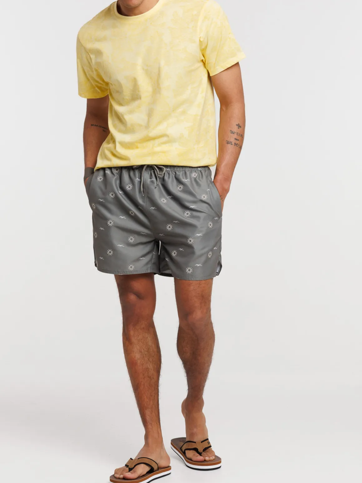 Short de bain soleil homme